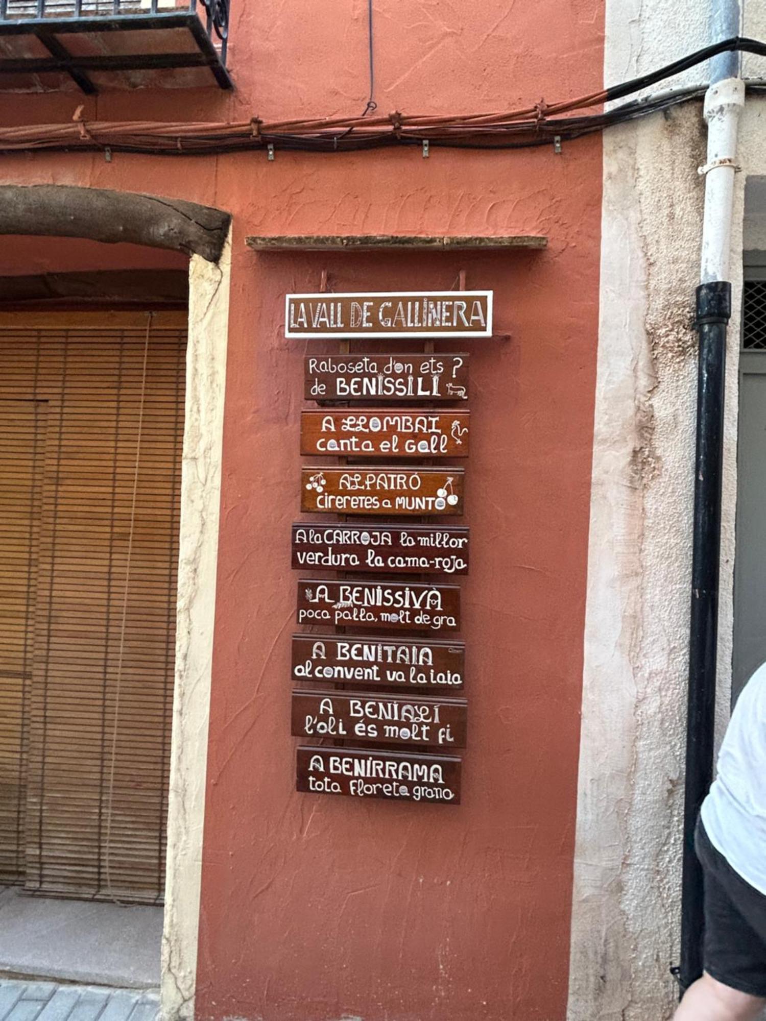 Casa Gallinera Benissiva Eksteriør bilde